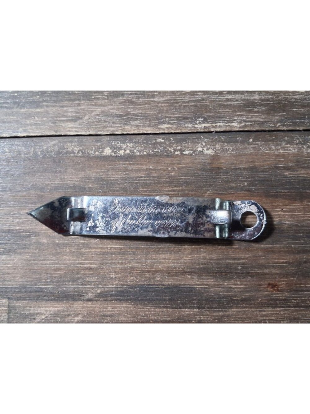 Vintage Hamm's Beer Bottle Opener Sky Blue Water Church Key - Picture 5 of 8